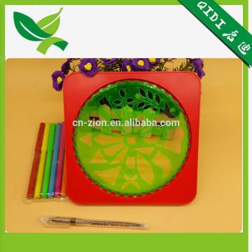 Whole Sale Summer Day Series Pp Plastic Drawing Stencil For Kids