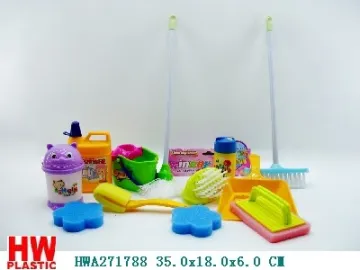 Cleaning play set,2asst