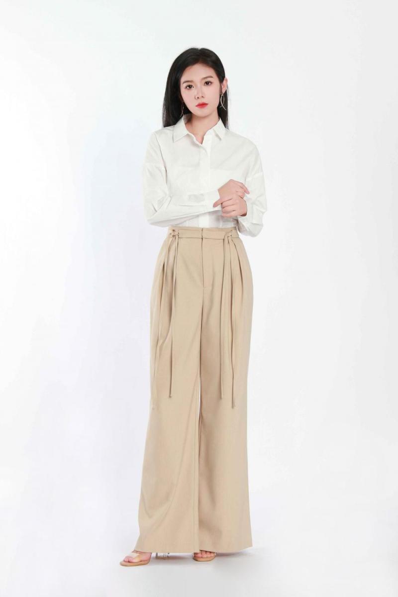 Strap Style Woven Pants