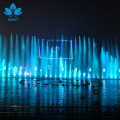 فواره آب موسیقی لیزری شناور بزرگ در فضای باز