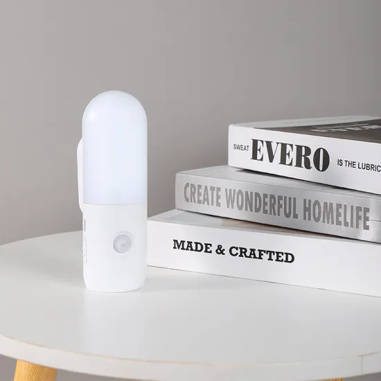 Human Body Sensor LED Night Light: Hot Selling Portable Table Lamp for Living Room and Bedroom