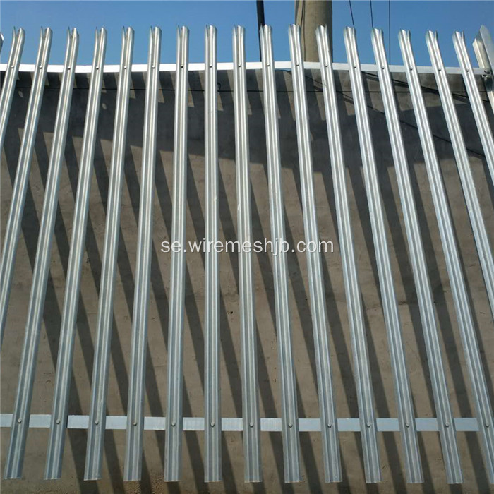 Hot Dipped Galvanized Security Palisade Fence