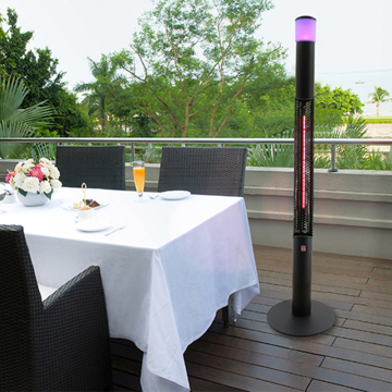Runwin Double Heating Lamps 2000W Standing Heater for Home
