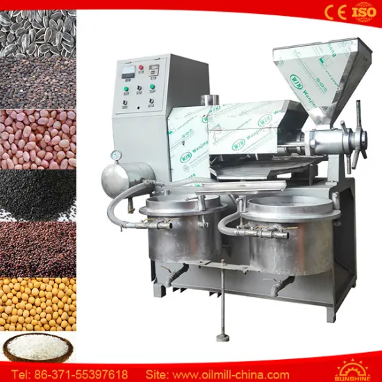 Sunflower Peanut Soybean Press Sunflower Oil Expeller Making Extraction Machine