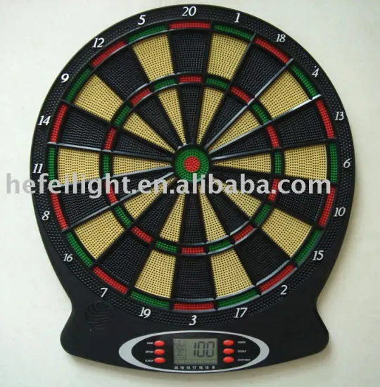 Electronic dartboard with high quality