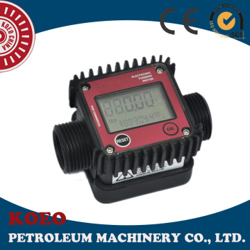 Digital Turbine Plastic Chemical Acid K24 Flowmeter