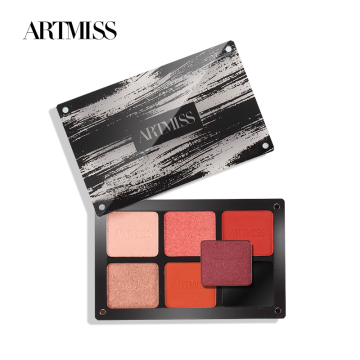 Palettes d'ombres à paupières végétaliennes à pigments lâches ARTMISS Makeup Cream