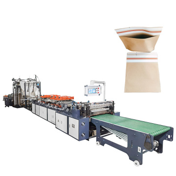 Máquina de fabricación de bolsas de papel inferior totalmente automática
