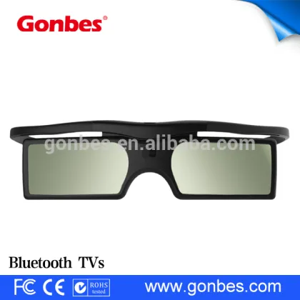 Button Battery bluetooth connection 3d glasses polarized 3d glasses for panasonic tv