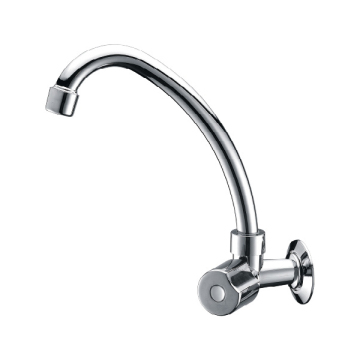 Stainless Steel Goose Neck Basin Kitchen Faucet