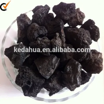 Red and Black Volcanic Stone