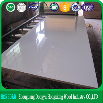 high glossy mdf melamine board used for writing