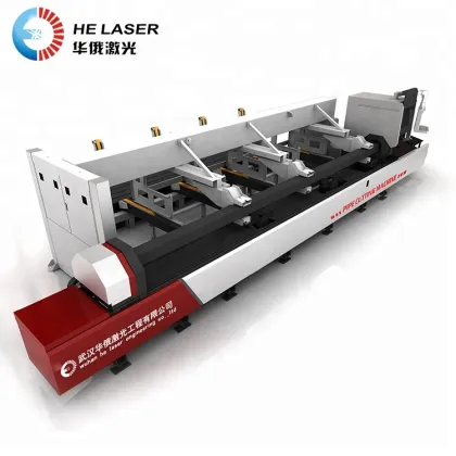 3000w laser pipe cutter tube cutting machine with automation system