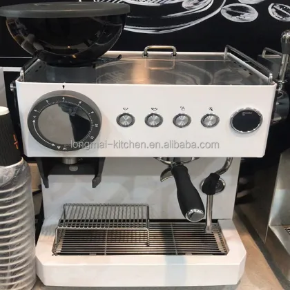 Dual Pump Stainless Steel Commercial Espresso Coffee Maker