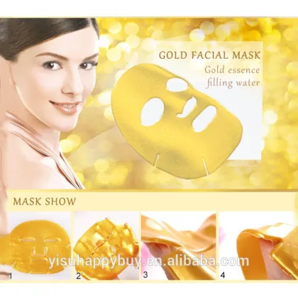 2016 Face Beauty And Wrinkle Removal Gold Collagen Facial Mask