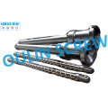 60mm Bimetal Extrusion Screw Barrel for Recycled Plastic, Glassfiber (GF)