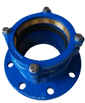 PE Restraint Flange Adaptor With Brass Thrust Ring