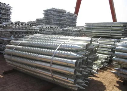 Galvanized Screw Pile Foundation Helical Pile