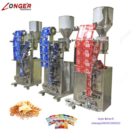 Multipack Small Scale Pringles Potato Chips Packaging Machine For Snack Food