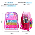 PU batoh Rainbow Heart Children's Backpack School tašky