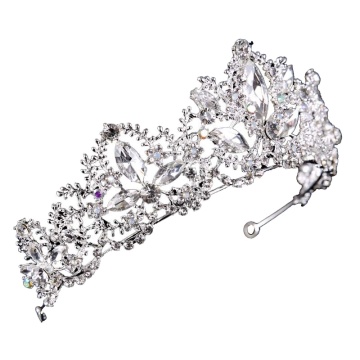 Bling Rhinestone Wedding Crown Headband - ALLCH RTS