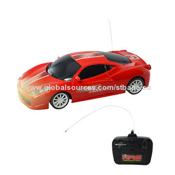 4-function radio control car, 2 colors, does not include 4*aa+2*aa