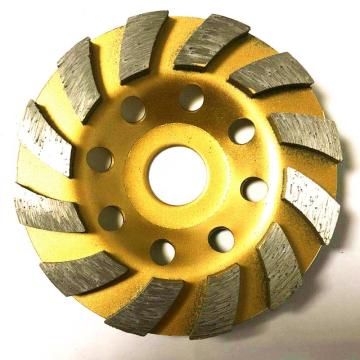 100mm 150mm roda penggilingan berlian untuk pemolesan marmer/ beton/ granit