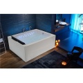 Rectangular Jacuzzi Tub Luxury Double Person Massage Bathtub