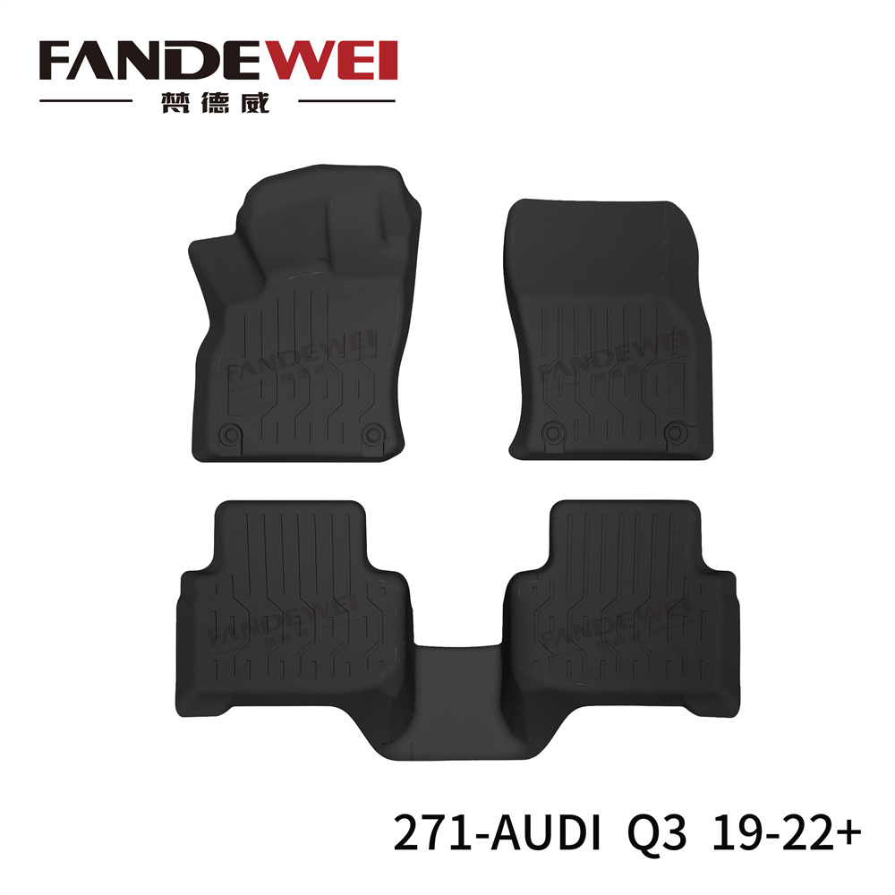 Tapis de voiture de haute qualité pour Audi Q3