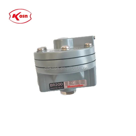 Masoneilan BR200/BR400 Air-Operated Booster Relays: Model 204500274-999-0000