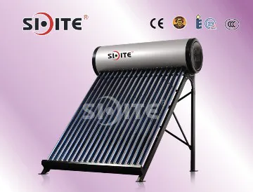 integrative pressurized electrical heating element solar water heater