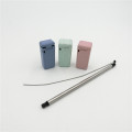 plastic silicone honey straw kit