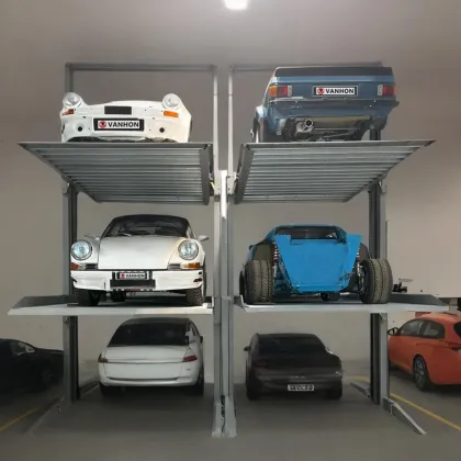 Triple-Level Vertical Parking Systems: Car Lift and Post Car Parking Equipment