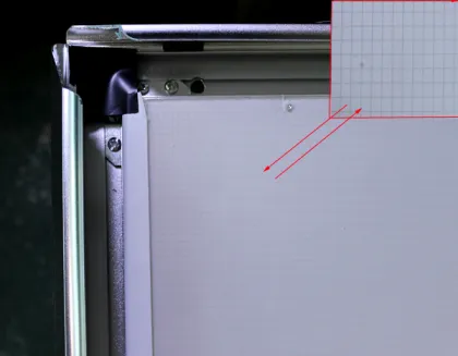 Advertising light box aluminum advertising lighting frames