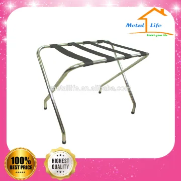 LV-703 Metal folding luggage racks for bedroom