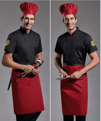 Wholesale Cheap Restaurant Bar Uniforms: Chef Tops, Jackets & Customized Cotton/Polyester Blends