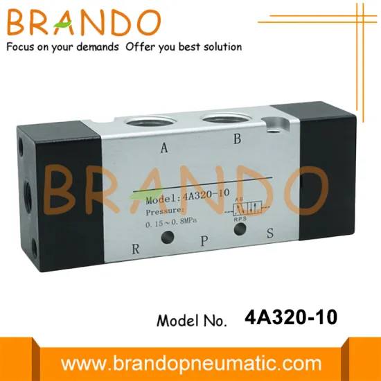 4A320-10 AirTac Type 3/8'' 5/2 Way Air Valve