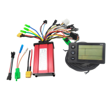 MAX20A E-bike & Electric Scooter Brushless Controller with 24V/36V/48V Compatibility and 350W/250W Output - Features S866 LCD Display for Electric Bike & Bicycle