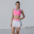 Moda Pocket Women Tennis Saias curtas vestidos