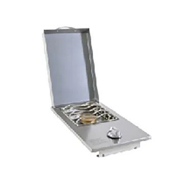 Factory Price Custom Outdoor Kitchen Bbq Supplies Small Stainless Steel Single Side Burner