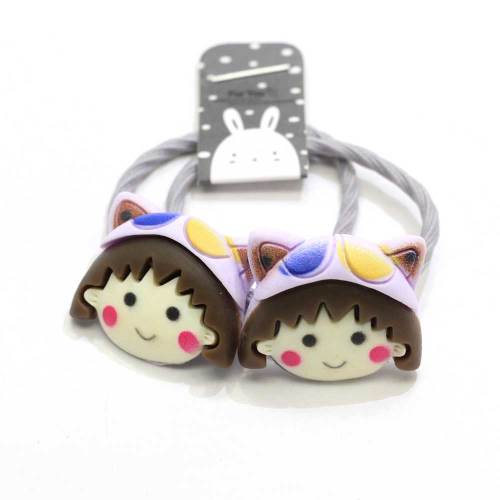 Kawaii Girls Women Cartoon   Hair Accessories Elastic  Ties Hair Ropes Fashion Headbands Ponytail Holders Hair Rings