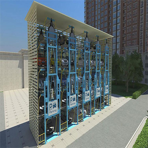 9-story vertical circulation garage