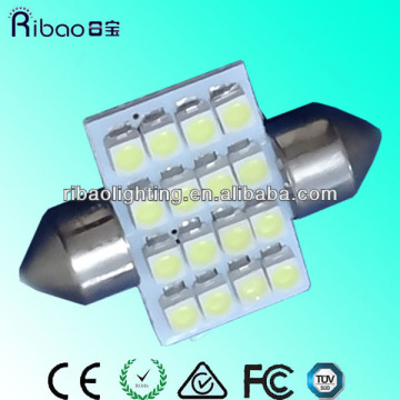 For any car base 31 / 36 / 39mm auto 12v cree car led light bulbs