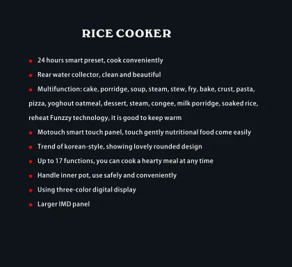Zojirushi Electric Rice Cooker 5L - Multi-function Home Use Appliance