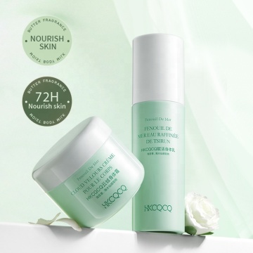 Cloud Velvet Body Lotion & Cream Combo Kit with Collagen and Shea Butter for Dry Skin