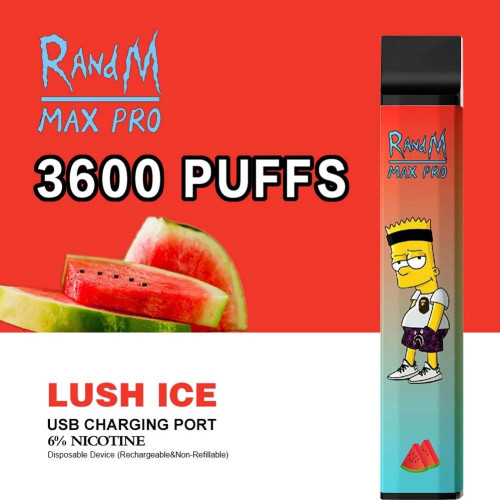 Randm Max Pro Vape 3600 Puffs Ondosable Device