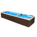 Large massage and hot tub swimming pool