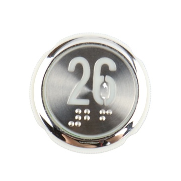Optional Lighting Color STEP Elevator Buttons for Elevators