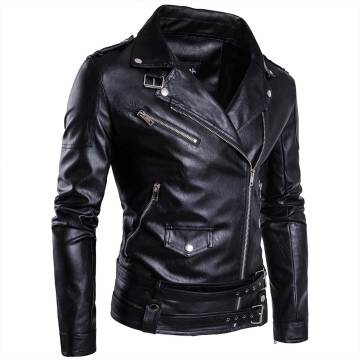 Burbuja de invierno: chaquetas de cuero de gran tamaño impresas personalizadas para hombres