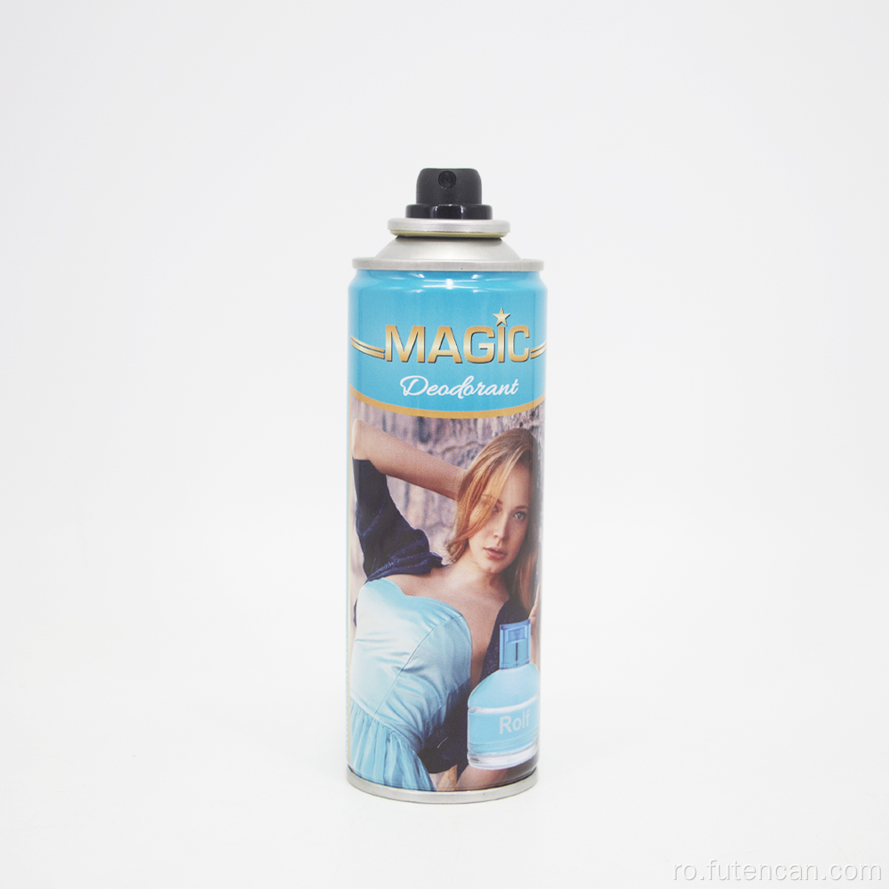 Cutie cu aerosoli de 200 ml pentru spray pentru corp